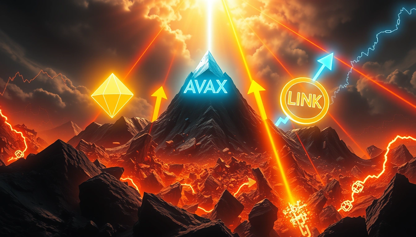 Defiant Rally: TON, AVAX, LINK Emerge as Early Market Revival Candidates