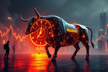 AVAX Consolidates as Traders Shift Focus to Noomez Presale Burn Deadline