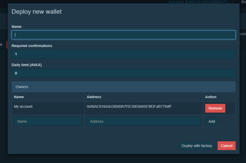 deploy pangolin multi sig wallet